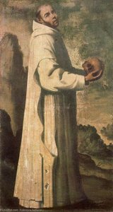 San Bruno — Francisco De Zurbarán, Baroque Religious Painting
