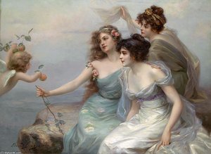 Die Drei Grazien — Edouard Bisson