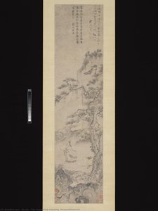 Tao Yuanming Enjoying Chrysanthemums — Du Jin