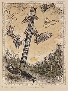 Jakobs Traum (10) — Marc Chagall, Surrealismus