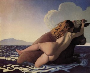 The Rape Of Europa — Félix Vallotton