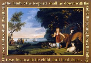 The Peaceable Kingdom Of The Branch — Edward Hicks