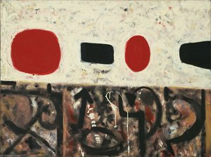 Flotsam At Noon — Adolph Gottlieb