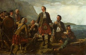 'lochaber No More', Prince Charlie Leaving Scotland — John Blake Macdonald