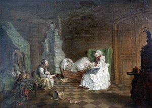 Family Scene — Даниэль Николаус Чодовский