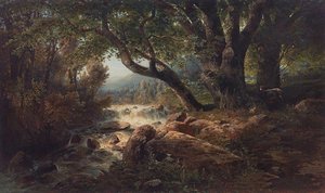 Waterfall — Aleksey Savrasov