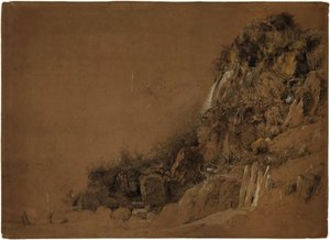 Cliff At Bonchurch — Jasper Francis Cropsey