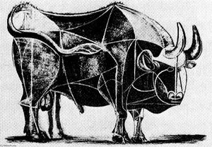 Bull (plate Iv) — Pablo Picasso, Cubist Abstraction