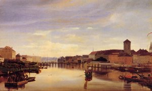 View down the Spree to Yannovitsbryuke