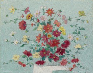 Vase With Flowers — Achille Laugé