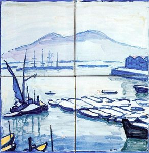 La Bahía De Napolés — Albert Marquet