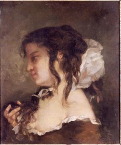 La Reflexión — Gustave Courbet