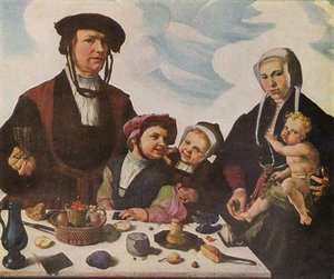Pieter Jan Foppeszoon And His Family — Maerten Van Heemskerck