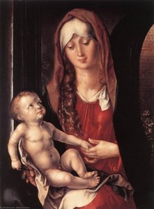 Virgin And Child Before An Archway — Albrecht Dürer