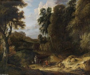 Mountain Landscape — Jan Baptist Huysmans