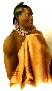 Missouri Indian — Karl Bodmer