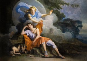 René-antoine Houasse - Diane Et Endymion — Рене Антуан Уасса