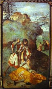 The Miracle Of The Jealous Husband — Titian
