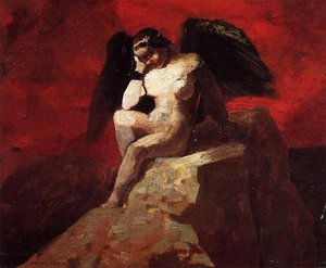 Angel In Chains — Odilon Redon
