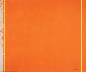 The Third — Barnett Newman, Abstract Expressionism