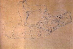 Nude — Gustav Климпт, Vienna Secession