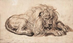 A Lion At Rest — James Ward