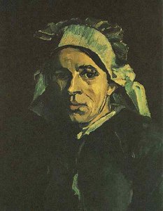 Head Of A Woman 9 — Vincent Willem Van Gogh, Post-impressionism