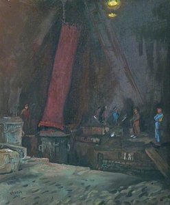 Extracting A Large Diameter Pipe From A Mould — David Ghilchik