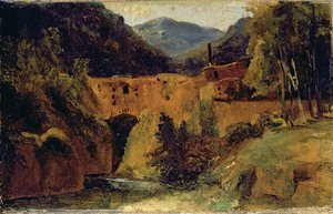 Mill In The Valley Near Amalfi — Карл Блехен