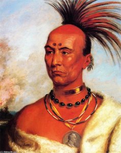 Makataimeshikiakiah (back Hawk) — Charles Bird King
