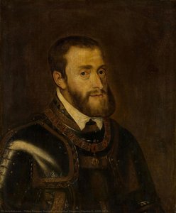 Porträt Von Kaiser Karl Dem Fünften