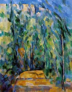 Bieg Im Waldweg — Paul Cézanne, Post-impressionism