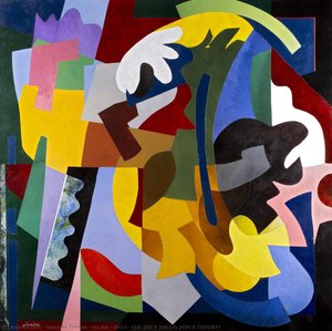 Un Bel Été 100 X 100 Cm 2020 G Troubat — Georges Troubat