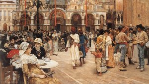 Logdail William Piazza Of St Mark-s Venice — William Logsdail