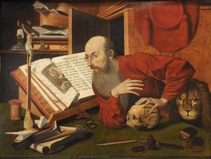 St. Jerome in His Study