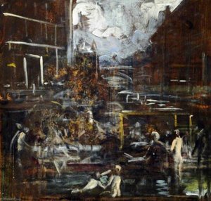Study for 'Brick Bridge' ( ) (detail)