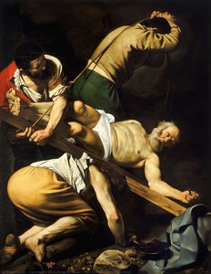 The Crucifixion Of Saint Peter — Caravaggio, Baroque