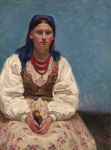 Portrait Of Jadwiga Mikołajczykówna — Stanislav Zhukovsky
