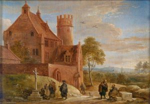 Les Pèlerins — David Teniers The Younger