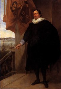 Portrait Of Nicolaes Van Der Borght — Sir Anthony Van Dyck, Baroque Portraiture