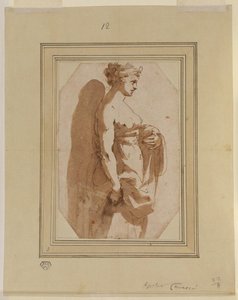 Juno (study For The Fresco In The Farnese Palace, Rome) — Annibale Carracci
