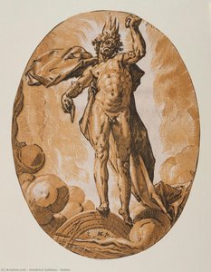 Helios — Hendrik Goltzius, Northern Mannerism