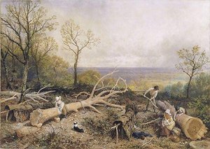 Barking, Springtime — Myles Birket Foster