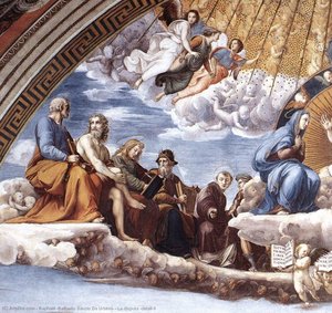 La Disputa (detail)9 — Raphael, Renaissance