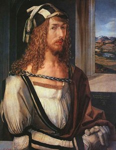 Autoportrait 1498, Madrid Prado — Albrecht Dürer, Northern Renaissance