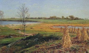 Connecticut Shoreline In Autumn — John Frederick Kensett
