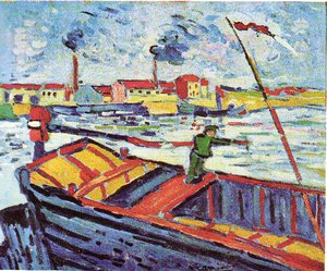 The Barge — Maurice De Vlaminck