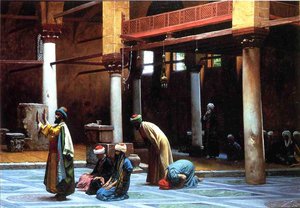 Prayer In A Mosque — Jean-léon Gérôme