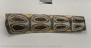 Painting From A Ceremonial House Ceiling — Mburrnggei, Amachi-kalaba