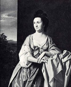Mrs. Sylvester Gardiner (abigail Pickman), (painting) — John Singleton Copley